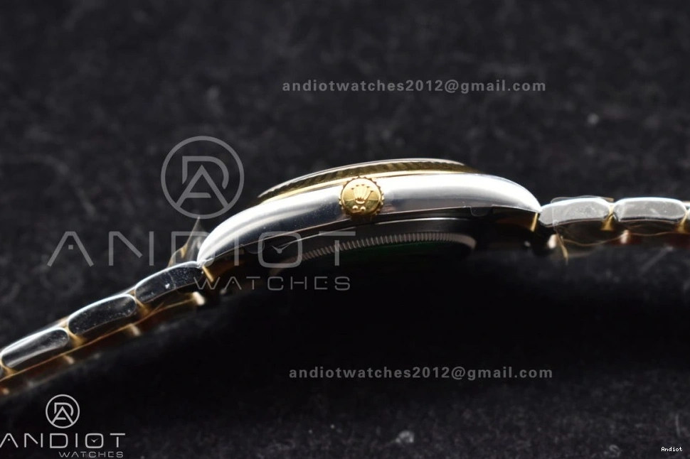 Textured Clean 904L DateJust 1:1 VR3235 126333 YG Oyster Dial 41 Steel YG on SS Edition Best Bracelet 0504
